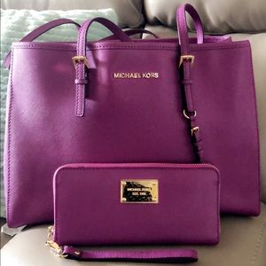 MK Handbag and Wallet